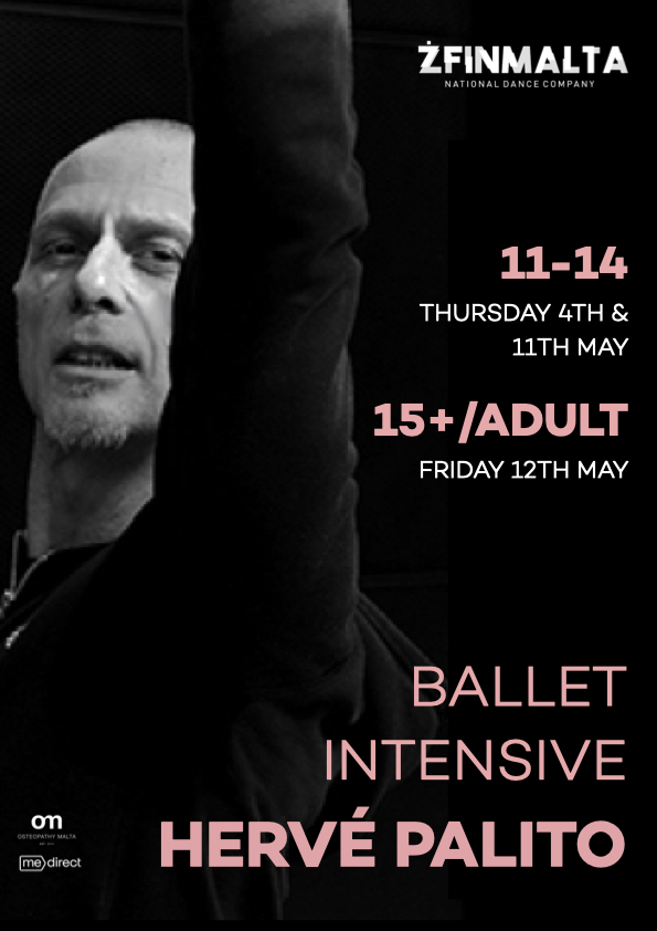 ŻfinMalta's ballet intensive with Herve Palito poster