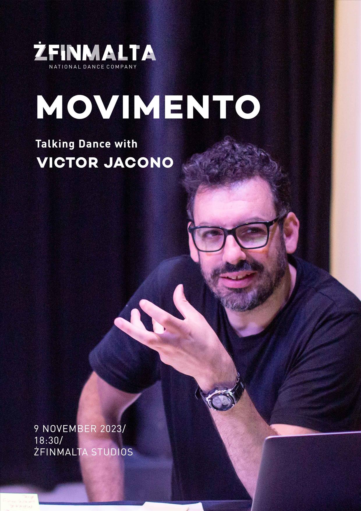 ŻfinMalta's Movimento - Talking Dance with Victor Jacono poster