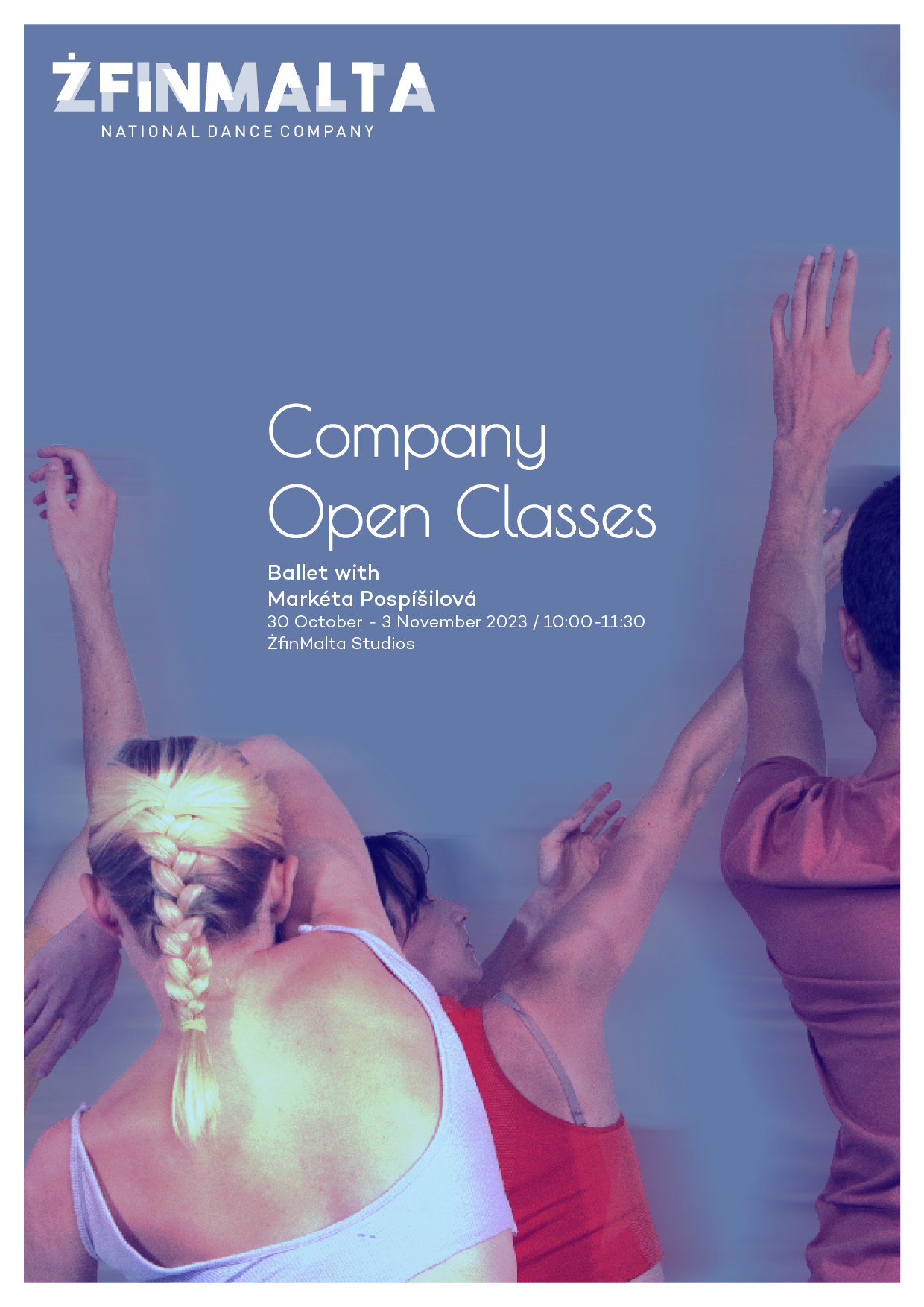 ŻfinMalta's Ballet Company Open Classes poster